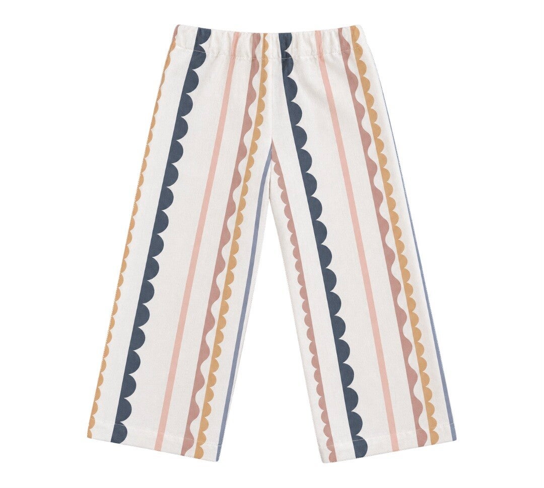 Straight leg broek Waves