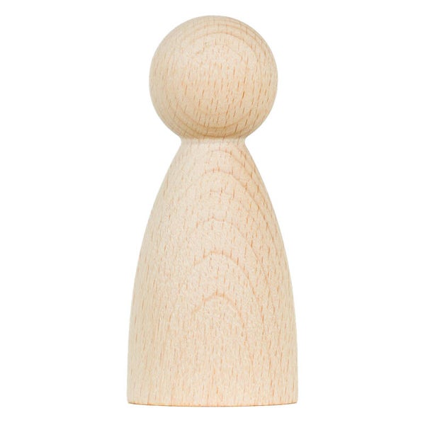 Kegelpoppetje Vrouw 8cm