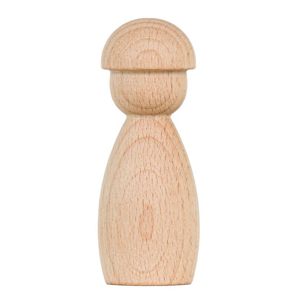 Poppetje met helm 8cm