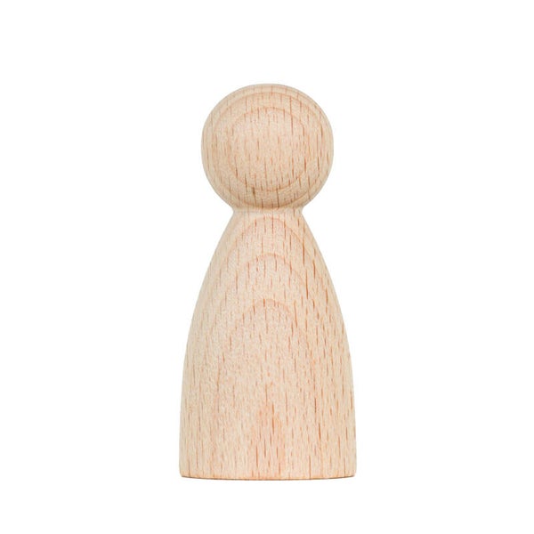 Kegelpoppetje Vrouw 6,5cm