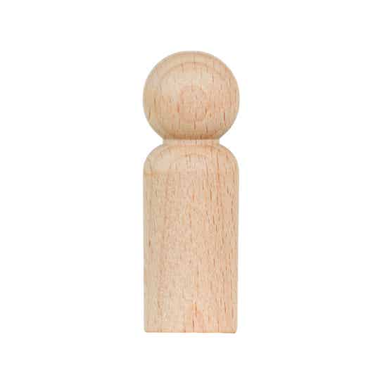 Kegelpoppetje Man 6,5cm