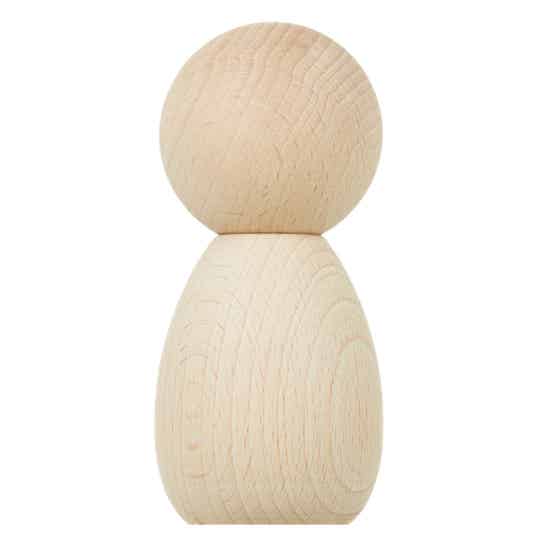 Kegelpoppetje met groot hoofd (maat L)