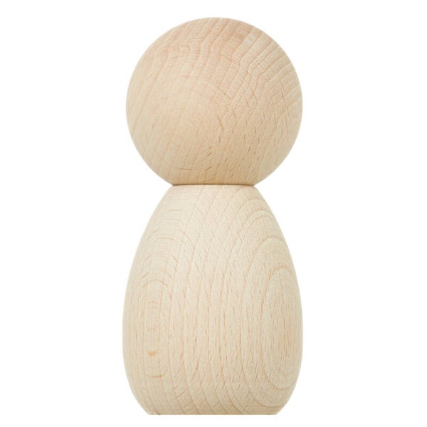 Kegelpoppetje met groot hoofd (maat L)