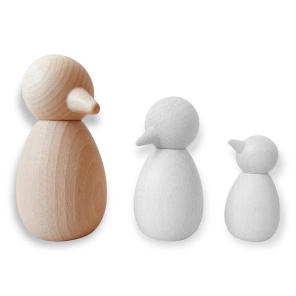 Vogel/Pinguïn Groot 9,5cm