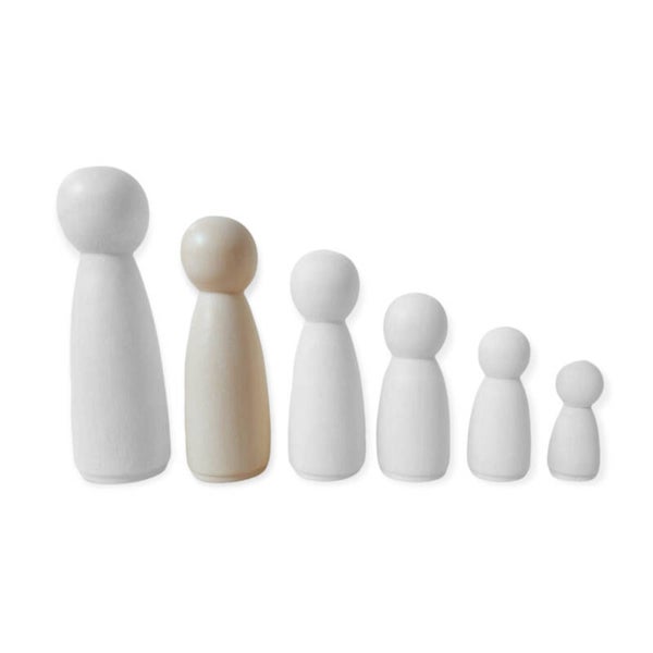 Kegelpoppetje Vrouw 7,5cm