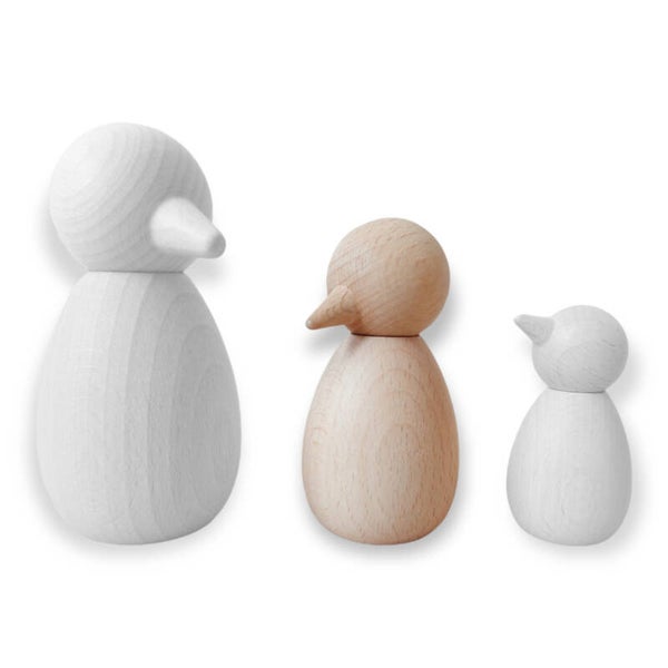 Vogel/Pinguïn Middel 7,8cm