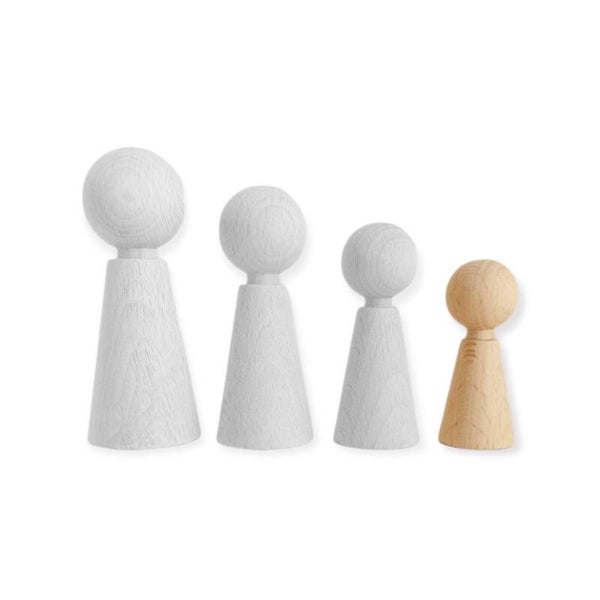 Kegelpoppetje Engel 5cm