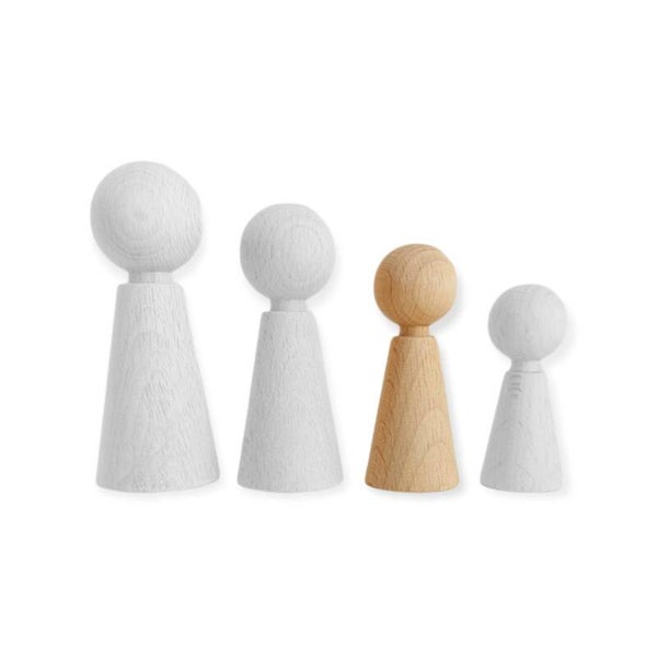 Kegelpoppetje Engel 6cm