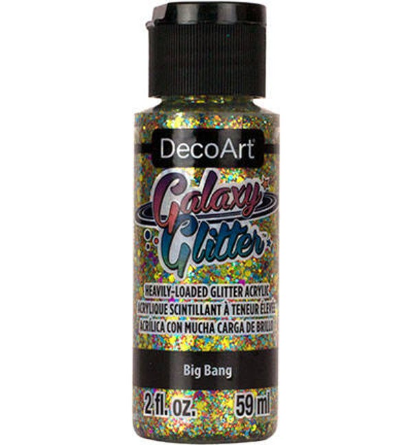 DecoArt Galaxy Glitter 59ml, Big Bang