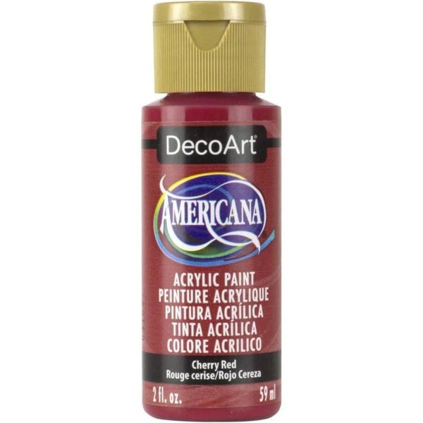 DecoArt Americana Acrylverf 59ml, Cherry Red