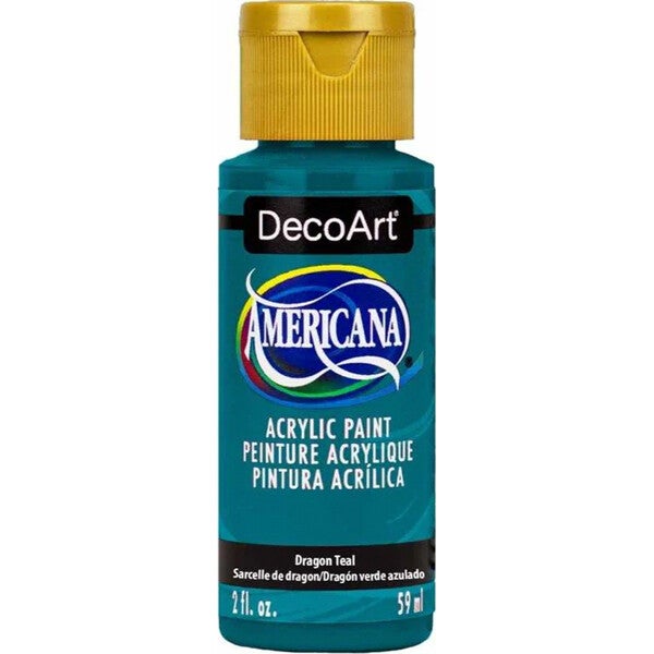 DecoArt Americana Acrylverf 59ml, Dragon Teal