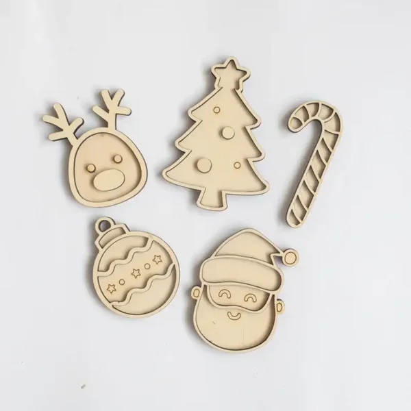 Set mini vulvormen - Kerst