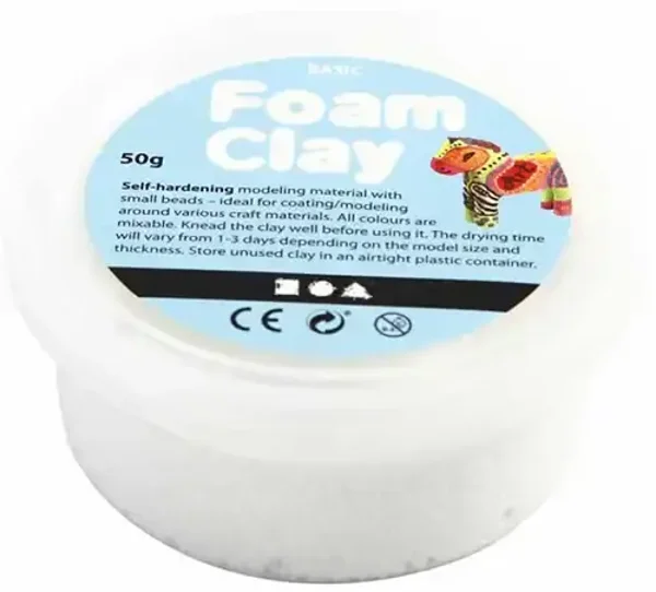 Foam Clay 35gr, Wit