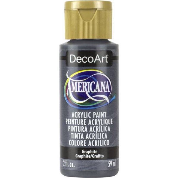 DecoArt Americana Acrylverf 59ml, Graphite