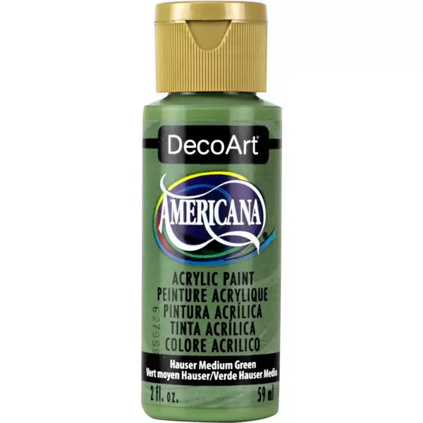 DecoArt Americana Acrylverf 59ml, Hauser Medium Green