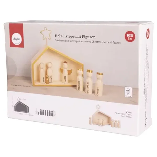Stalletje met figuren