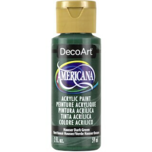 DecoArt Americana Acrylverf 59ml, Hauser Dark Green