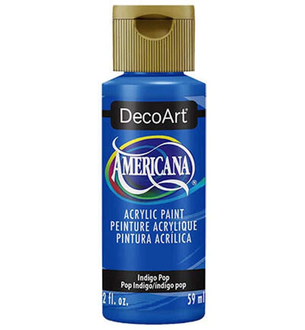 DecoArt Americana Acrylverf 59ml, Indigo Pop
