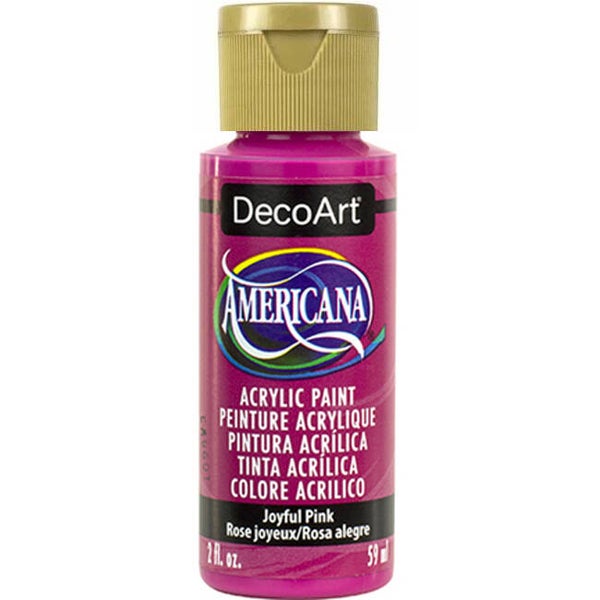 DecoArt Americana Acrylverf 59ml, Joyful Pink