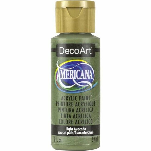 DecoArt Americana Acrylverf 59ml, Light Avocado