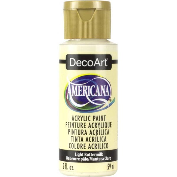 DecoArt Americana Acrylverf 59ml, Light Buttermilk
