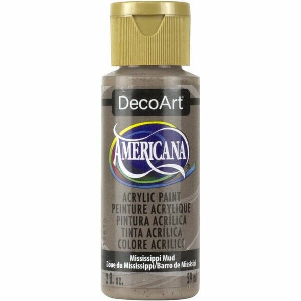DecoArt Americana Acrylverf 59ml, Mississippi Mud