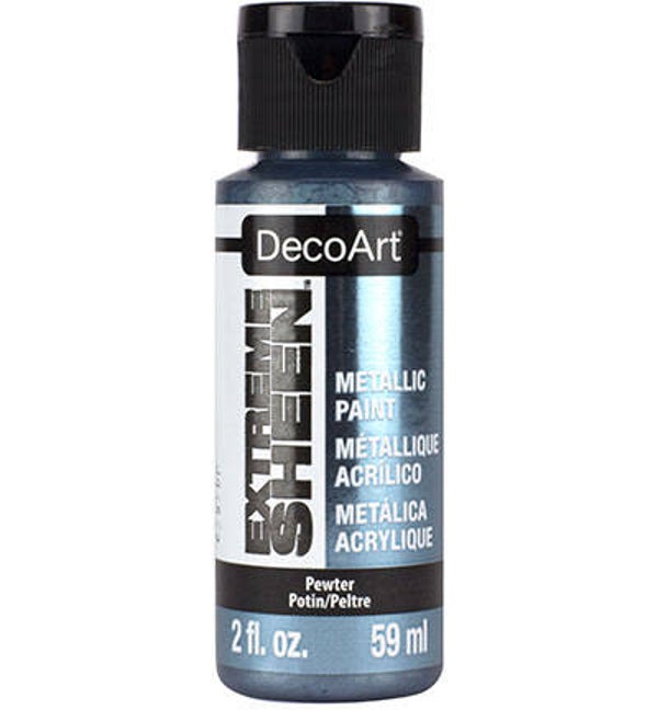 DecoArt Extreme Sheen 59ml, Pewter