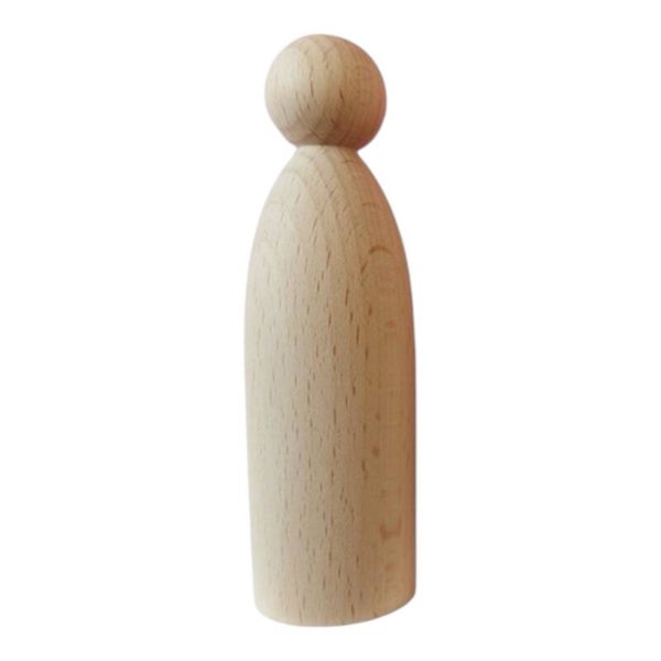 Kegelpoppetje Bol/Lang 12cm