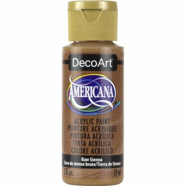 DecoArt Americana Acrylverf 59ml, Raw Sienna