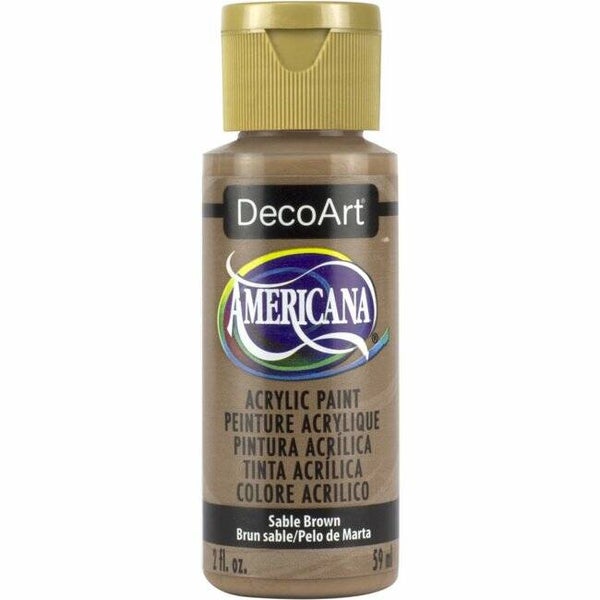 DecoArt Americana Acrylverf 59ml, Sable Brown