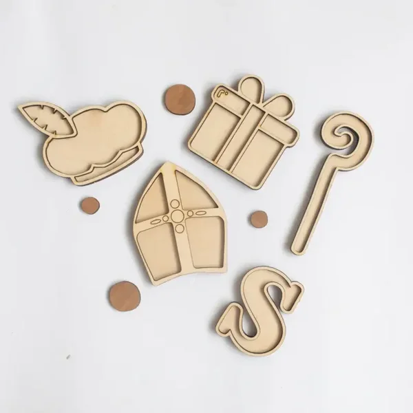 Set mini vulvormen - Sinterklaas