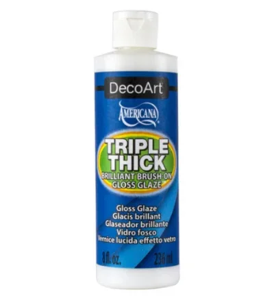 DecoArt Americana Triple Thick Gloss Glaze 236ml - voordeel formaat