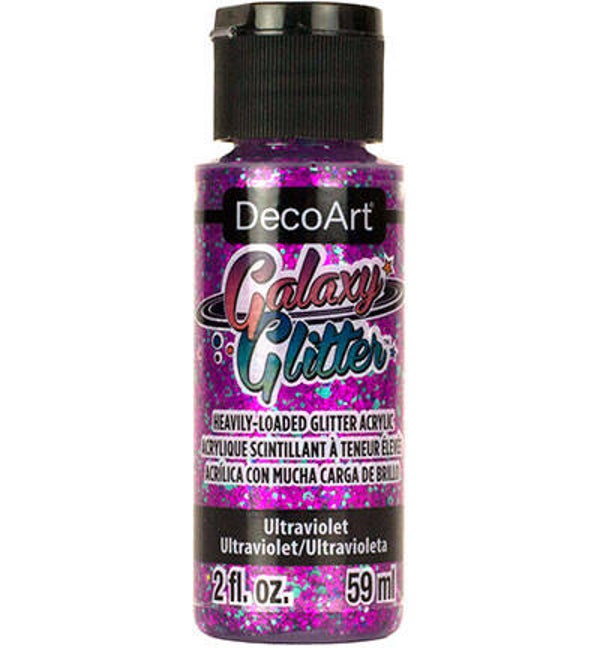 DecoArt Galaxy Glitter 59ml, Ultraviolet
