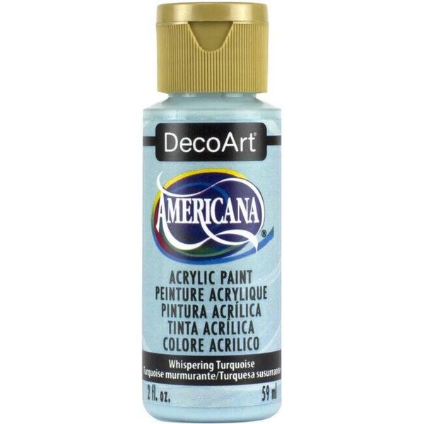 DecoArt Americana Acrylverf 59ml, Whispering Turquoise