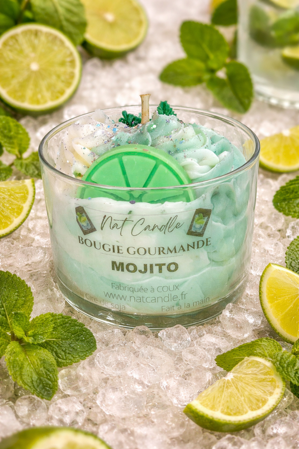 Bougie Gourmande Mojito – Édition Été 2026