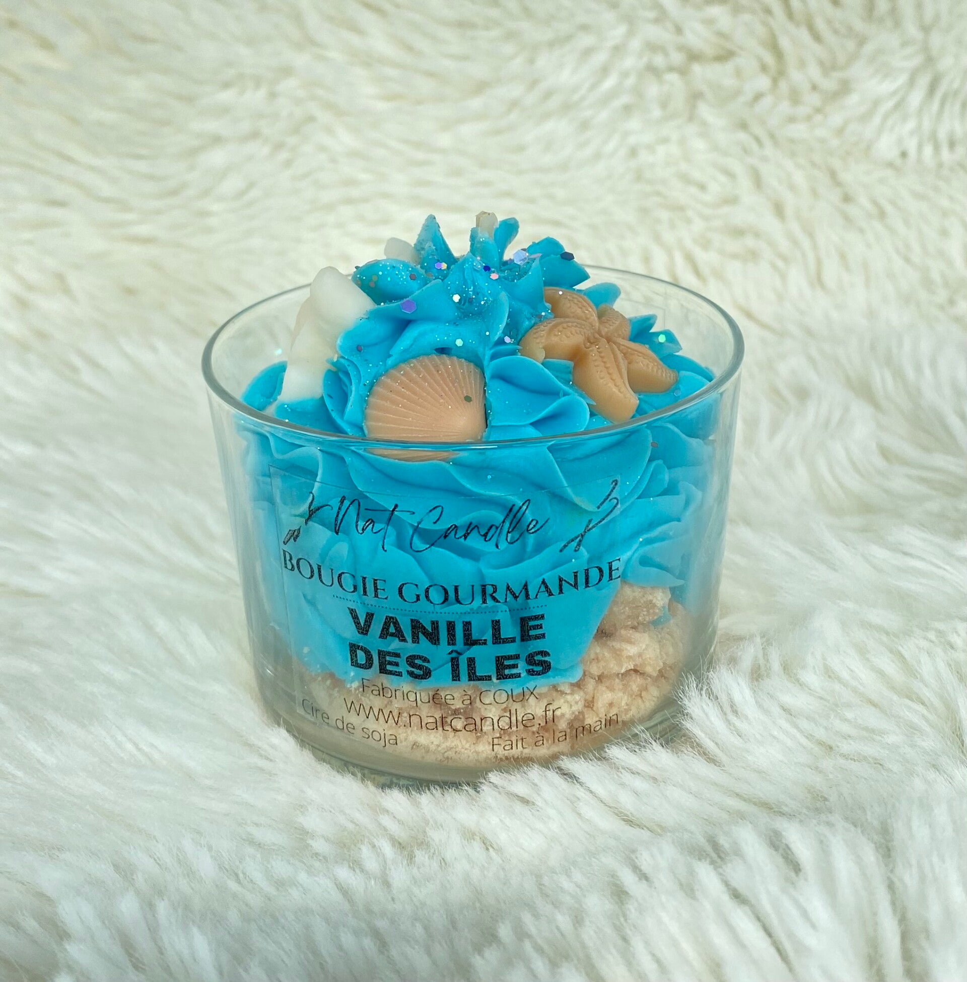 Bougie gourmande « vanille des îles »