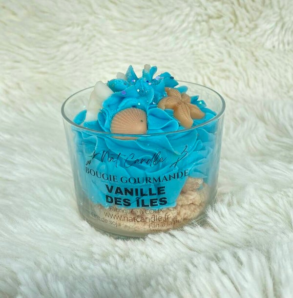 Bougie gourmande « vanille des îles »