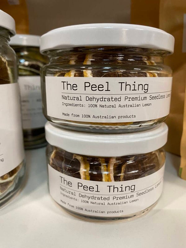 The Peel Thing | Australian Premium Seedless Lemon 30gm Jar