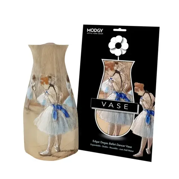 Modgy Expandable Vase | Edgar Degas Ballet Dancer