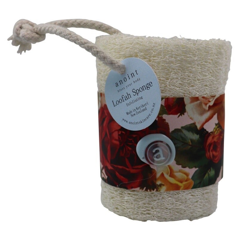 Anoint | Natural Loofah Sponge - Vintage Rose