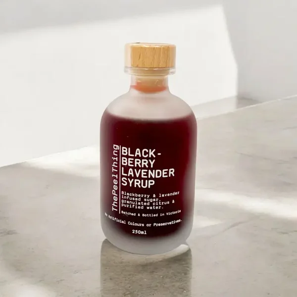 The Peel Thing | Blackberry Lavender Syrup