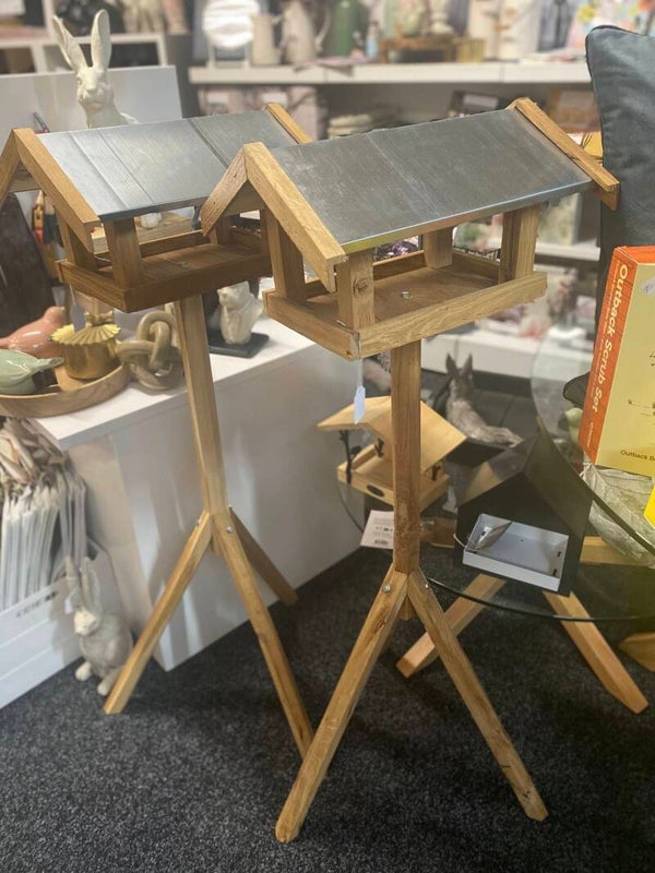 Bird Table  - Oak Rectangular