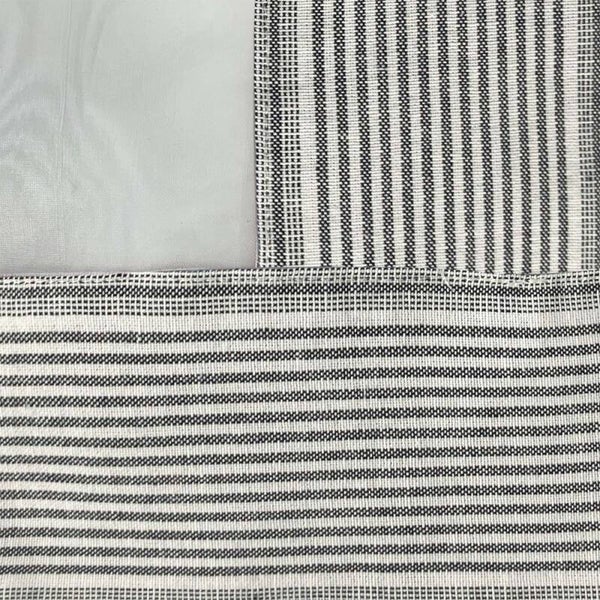 Linens & More | Food Cover White/Black Rec