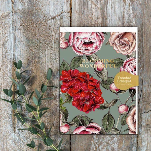 Toasted Crumpet | Blooming Wonderful - Mini Card