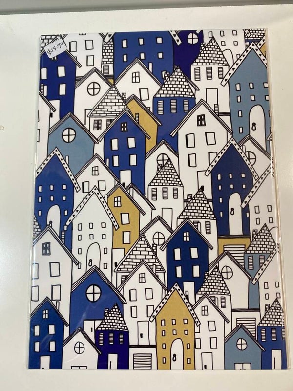 TS | Poster House - Blue A4