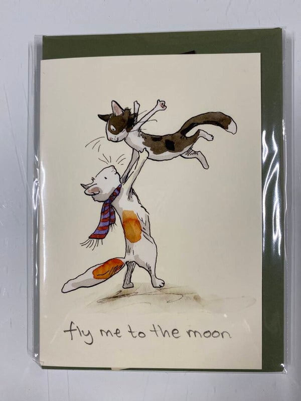 Two Bad Mice | Fly to The Moon - Card