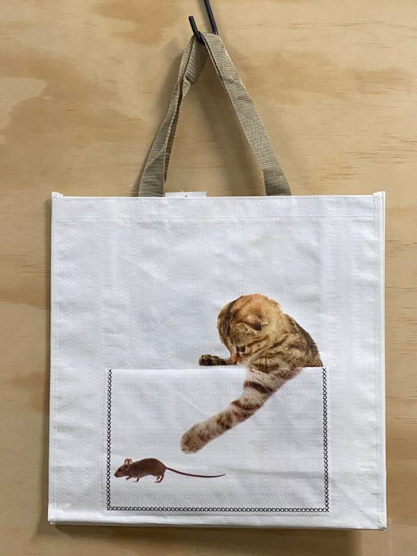 Shopping Bag - Cat & Mouse Design