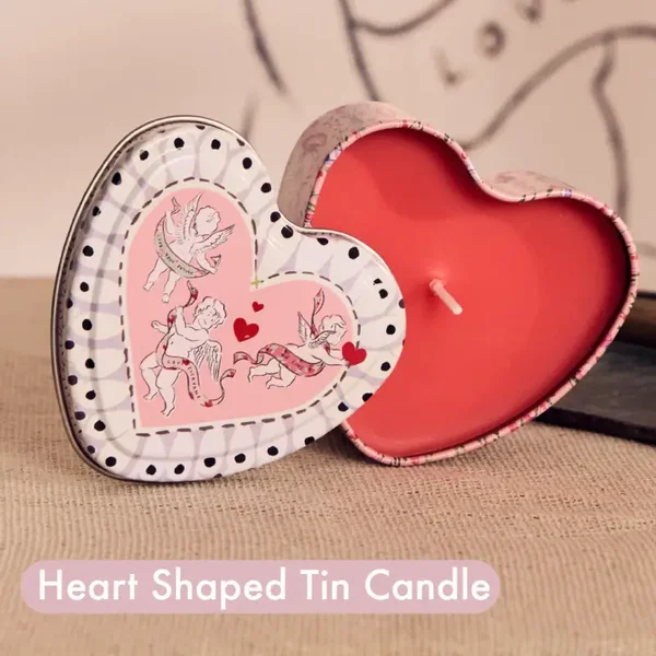 Cath Kidston | Wild Flowers Wild Women Heart Shaped Tin Candle, 100g