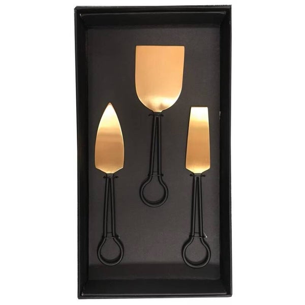 Marvel | Cheese Set/3 - Gold/Black