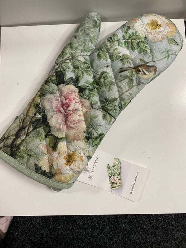 MM Linen | Chinoisere Oven Mitt